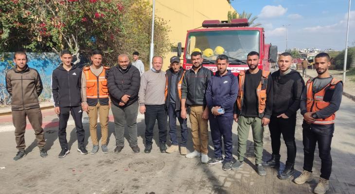 الدفاع المدني في جباليا