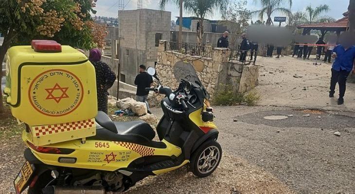 من منطقة إطلاق النار في قرية جسر الزرقاء قرب حيفا المحتلة.jpg