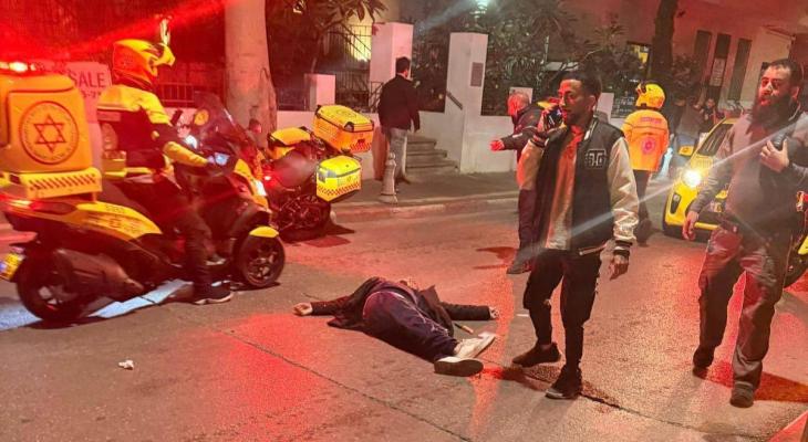 مشاهد من استشهاد منفذ عملية الطعن في تل أبيب