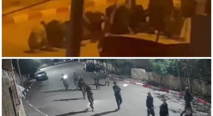جانب من اقتحام واعتقال أكثر من 74 شابا بلدة ديراستيا شمال سلفيت