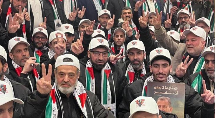الأسرى المحررين والمبعدين إلى القاهرة