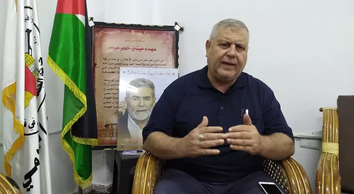 عضو المكتب السياسي لحركة الجهاد الإسلامي خالد البطش