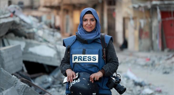 صحفيات فلسطينيات