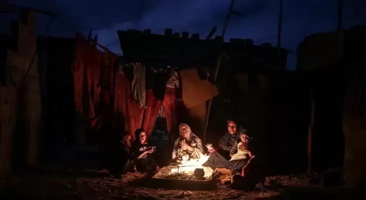 قطع الكهرباء عن غزة