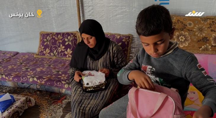 رمضان حزين.. أم محمد الهربيطي ومعاناتها بالخيمة والنزوح المتواصل والفقد الذي تتجرع مرارته