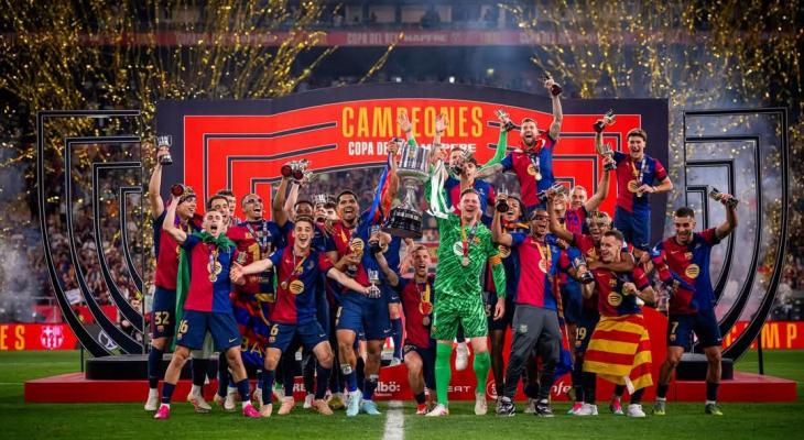 برشلونة يتوج بكأس إسبانيا على حساب ريال مدريد
