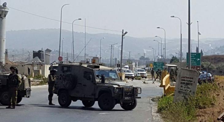 إغلاق حاجز حوارة - صورة أرشيفية.jpeg