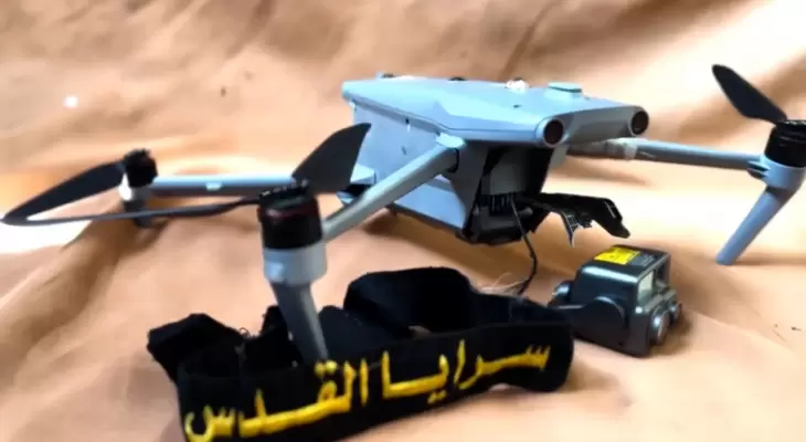 صورة أرشيفية لطائرة أسقطتها السرايا.webp