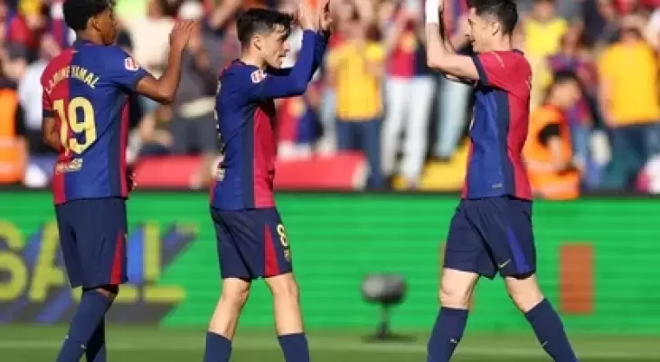 كم نقطة يحتاجها برشلونة لحسم لقب الدوري الإسباني؟