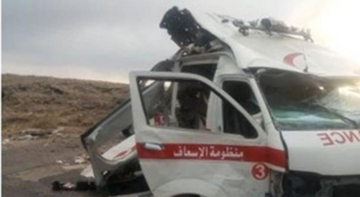 مركبة إسعاف في السويداء