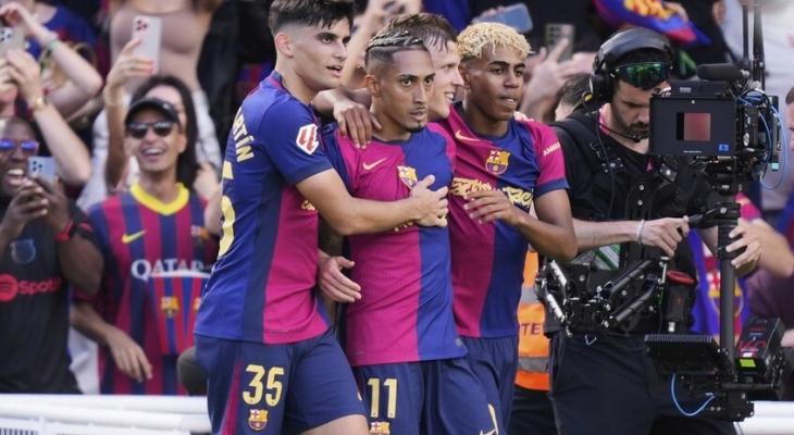 برشلونة يبدد أحلام ريال مدريد بـ