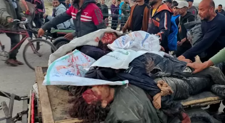 مجزرة المساعدات في رفح