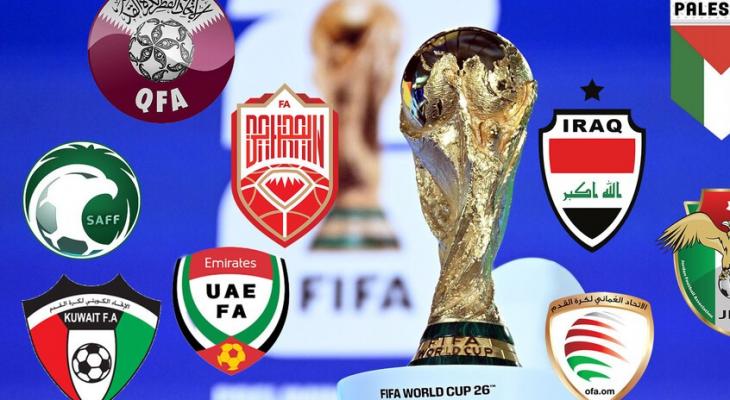 فرص 6 منتخبات عربية في التأهل إلى كأس العالم 2026