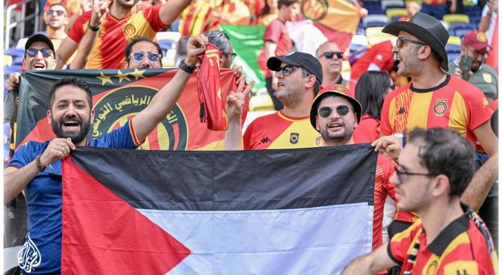 رفع علم فلسطين في كأس العالم للأندية 2025