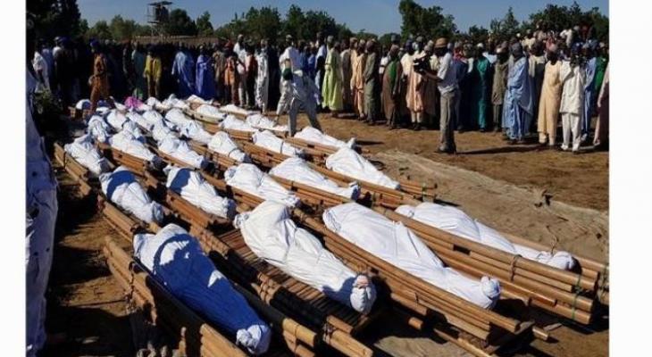 100 قتيل وعشرات الإصابات في هجوم مسلح بشمال نيجيريا
