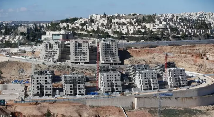 بناء استيطاني في الضفة الغربية