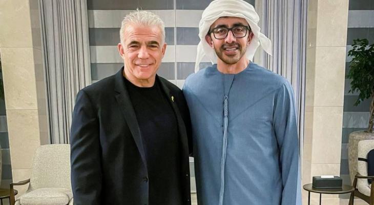 لابيد وبن زايد