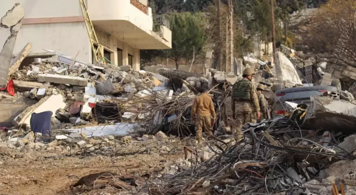 قصف إسرائيلي سابق على لبنان.webp