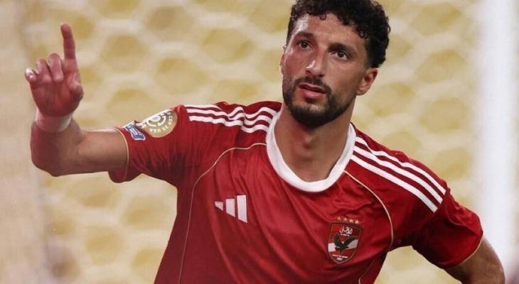 وسام أبو علي يصدم الأهلي المصري