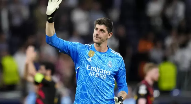 كورتوا يحسم مستقبله مع ريال مدريد