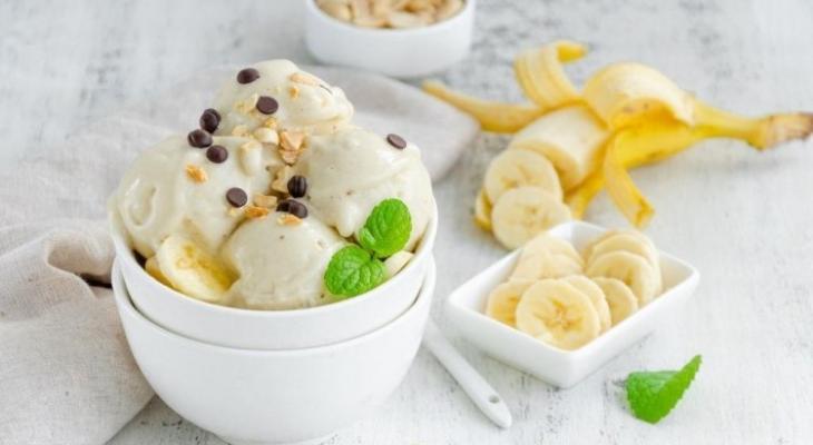 آيس كريم الموز