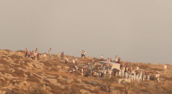 مستوطنون بمسافر يطا