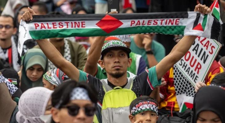 مظاهرات حاشدة في العالم تطالب بوقف الإبادة والتجويع ضد غزة