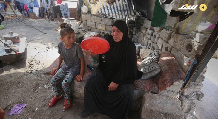مهرب النازحين بغزة من جحيم الصيف ولهيب الخيام-1.jpg