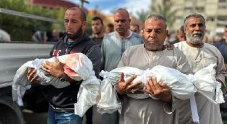تشييع أطفال شهداء في قطاع غزة