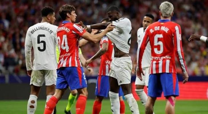 تشكيلة مباراة أتلتيكو مدريد ضد ريال مدريد وتاريخ المواجهات بينهما