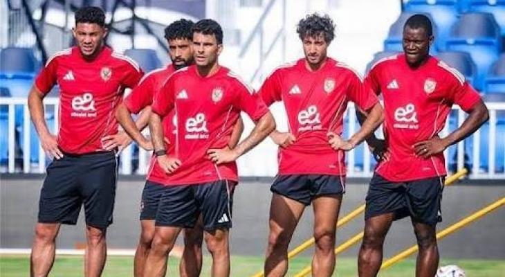 الأهلي يعاني من 7 غيابات في مباراة سيراميكا القادمة