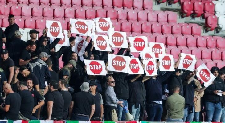 منتخب إسرائيل يتعرض لإهانة جديدة من الجماهير الإيطالية في تصفيات المونديال