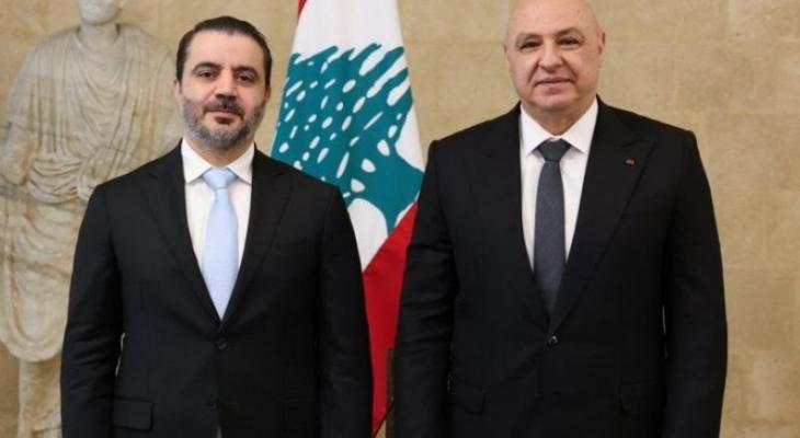 جوزيف عون وأسعد الشيباني