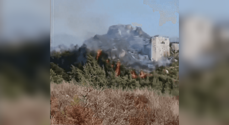 حريق سوريا