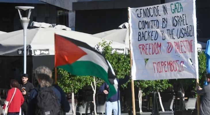 مظاهرات داعمة لفلسطين في اليونان