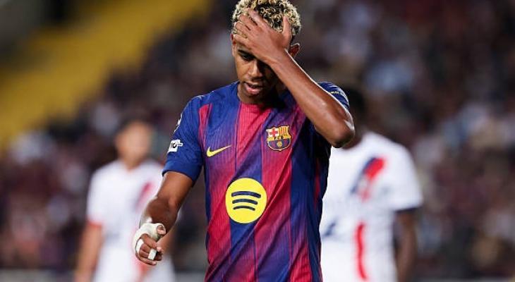 برشلونة يُعلن إصابة يامال ومدة غيابه