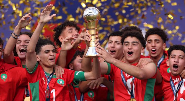 نتائج مباريات امس الأحد ... المغرب بطلاً لكأس العالم