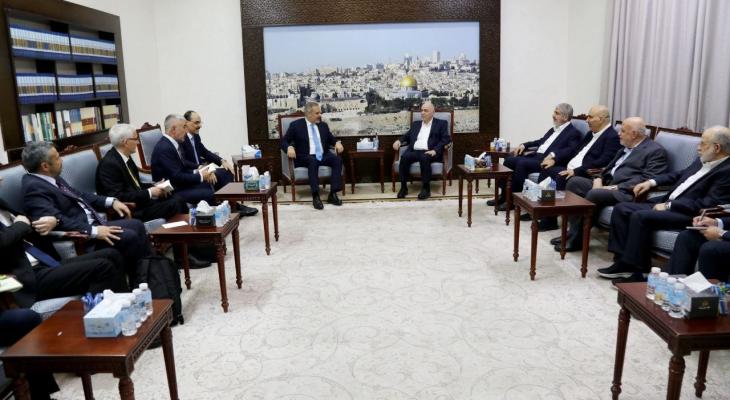 وفد قيادي من حماس يلتقي وزيري الخارجية والمخابرات التركي في الدوحة