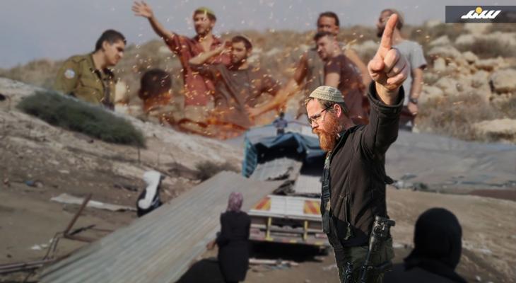 تهجير تجمعات الفلسطينيين