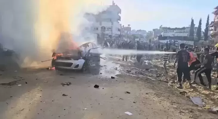 استهداف النصيرات