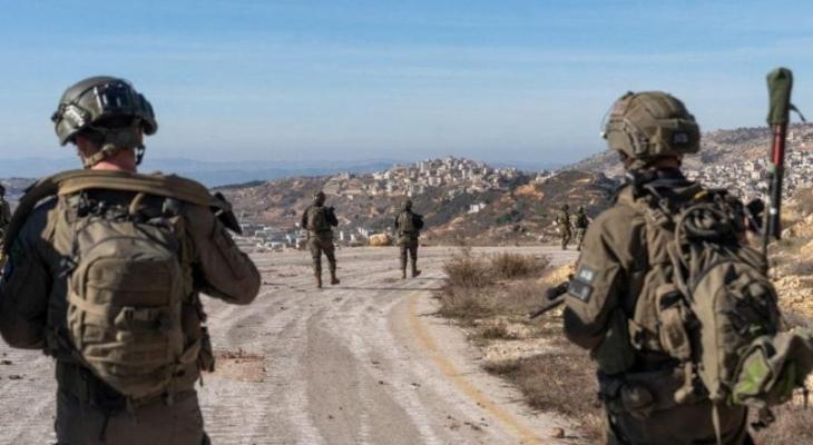 جنود الاحتلال خلال التواجد في القنيطرة