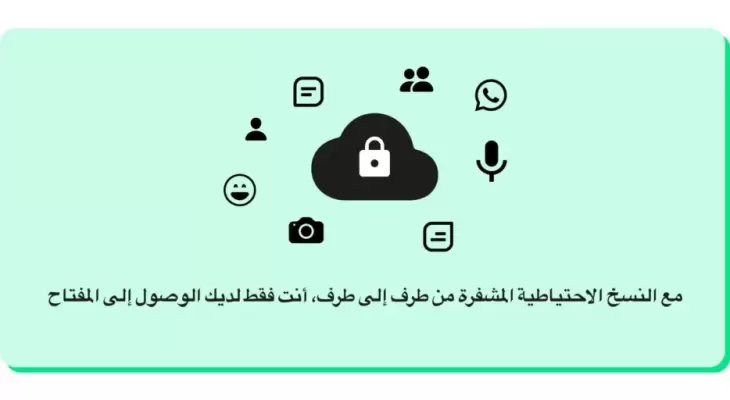 واتس آب يحمي النسخ الاحتياطية المشفرة.webp
