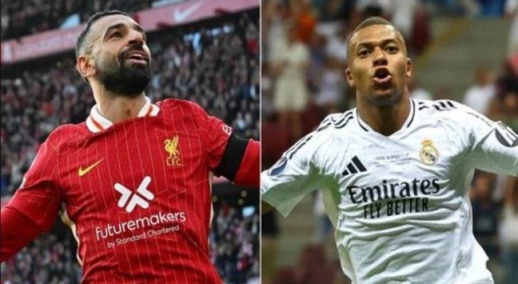 موعد مباراة ليفربول وريال مدريد في دوري أبطال أوروبا والقنوات الناقلة
