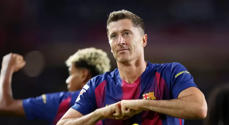 برشلونة يسعى لتعويض ليفاندوفسكي بصفقة مدوية