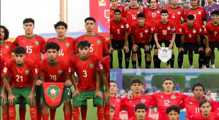 مواجهات صعبة لمنتخبات مصر والمغرب وتونس في كأس العالم