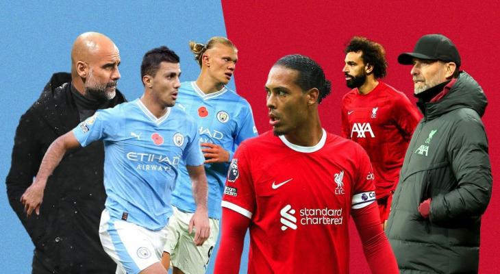 تشكيلة مانشستر سيتي وليفربول في قمة الدوري الإنجليزي
