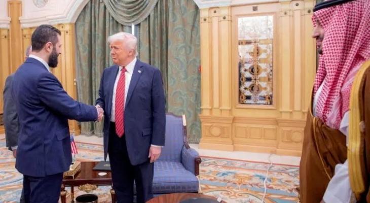 احمد الشرع يلتقي ترامب
