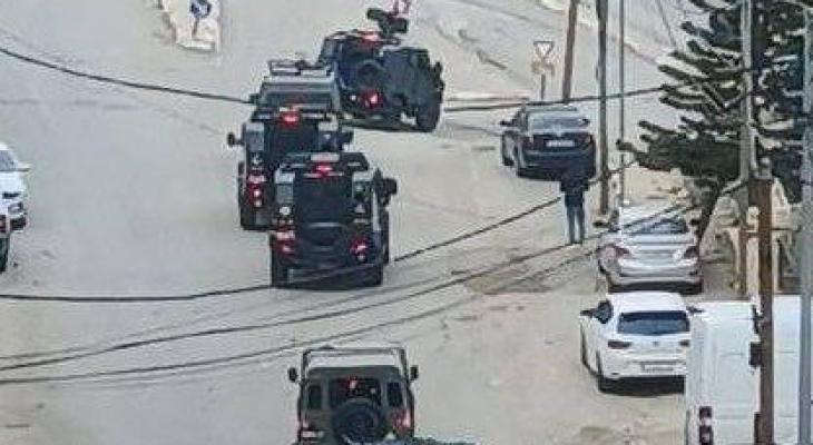 اقتحام مركبات الاحتلال نابلس