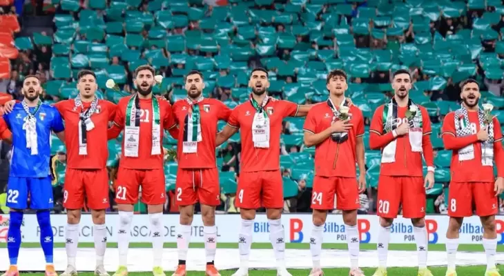 موعد مباراة فلسطين وكتالونيا والقنوات الناقلة