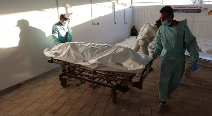 نقل جقمان شهيد من مجمع ناصر الطبي أعاده الاحتلال سابقا.webp